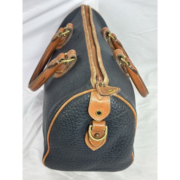 VTG Dooney & Bourke Women’s Leather AWL Gladstone Bag W/ Matching Coin Bag Rare - Picture 6 of 16